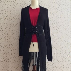 Knit Distressed Cardigan